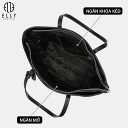 [Tặng hộp 20.10] Túi xách nữ thời trang ELLY EL339 túi công sở da tổng hợp cao cấp chính hãng 7