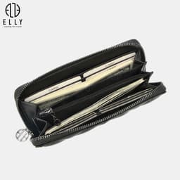 Ví Nữ Da Thật ELLY EV99 Ví Cầm Tay Dài Cao Cấp Sang Trọng Thanh Lịch Phụ Kiện Thời Trang Chính Hãng 7