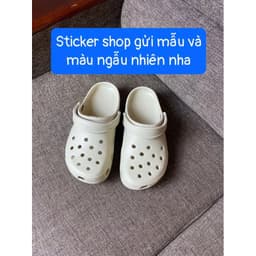 Dép sục quai hậu (Không chữ) nam nữ, chất liệu EVA mang nhẹ, êm chân, chống trơn trượt, dễ vệ sinh, size 36->43 7