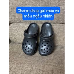 Dép sục quai hậu (Không chữ) nam nữ, chất liệu EVA mang nhẹ, êm chân, chống trơn trượt, dễ vệ sinh, size 36->43 8
