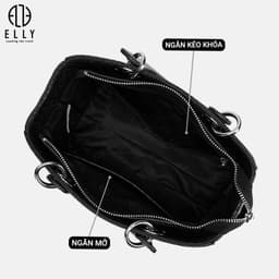 [Tặng Hộp 20.10] Túi Xách Nữ ELLY EL329 Da Tổng Hợp Cao Cấp Đeo Chéo Đeo Vai Xách Tay Cao Cấp Chính Hãng 5