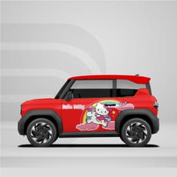 [HỎA TỐC] Sticker Tem Dán Decal Xe VF3 Mẫu  Hello kitty   In Hình Theo Yêu Cầu IB Shop Temxe.Net 2