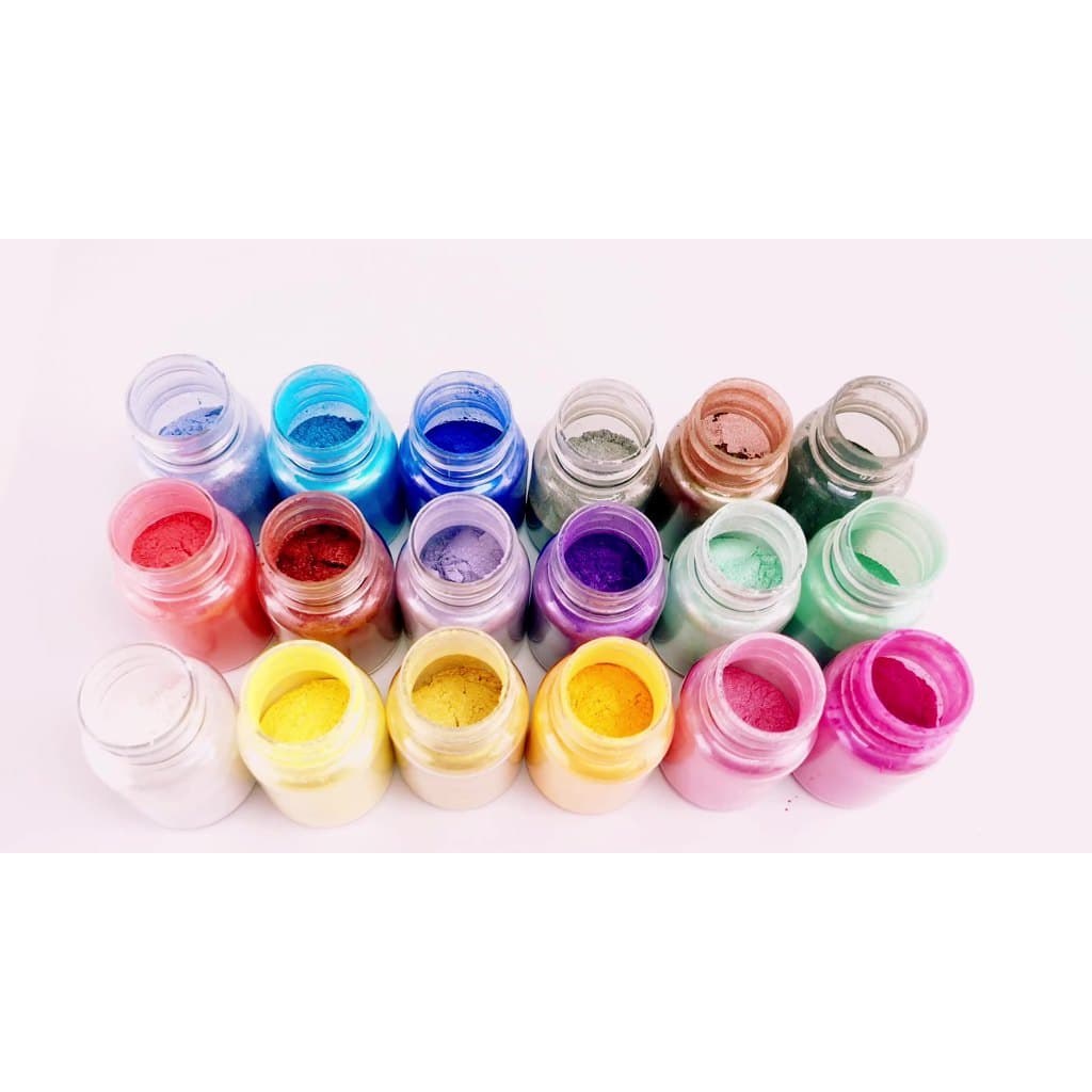Màu ánh kim, màu hiệu ứng, màu ánh nhũ, màu kim tuyến để làm nến, làm resin, epoxy