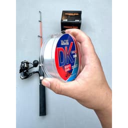 Combo Cần Câu Tôm ZP Mini - Cần Đặc, Máy ZP và Cước DK Chất Lượng 6