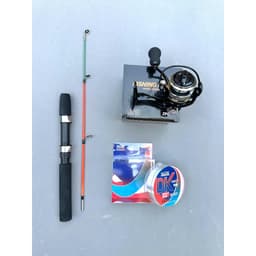 Combo Cần Câu Tôm ZP Mini - Cần Đặc, Máy ZP và Cước DK Chất Lượng 1