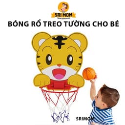 Bóng Rổ Treo Tường Cho Bé - Đồ Chơi Bóng Rổ Tăng Chiều Cao Phát Triển Thể Chất 1