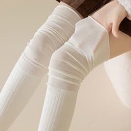 Tất Dài Nữ 2 Chất Liệu Vừa Giữ Ấm Vừa Thời Trang 3