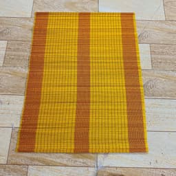 Mành tăm nhiều màu làm khăn trải bàn, để dao dĩa, làm phụ kiện trang trí, bối cảnh chụp ảnh 9