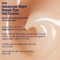 Kem Dưỡng Mắt E.L Advanced Night 15ml Giúp Giảm Thâm, Phục Hồi Tái Tạo Cho Lớp Da Vùng Mắt Hiệu Quả. 6