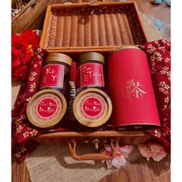 Vali giả mây, vali đựng đồ retro, hộp đựng quà tặng, hộp mây, hộp mây cưới, hộp quà giáng sinh 2