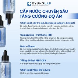 Serum HA B5 KyungLab Hydra Ampoule cấp ẩm phục hồi làm dịu, dưỡng da căng bóng | Cherry Beauty 6