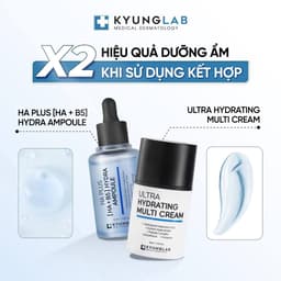 Serum HA B5 KyungLab Hydra Ampoule cấp ẩm phục hồi làm dịu, dưỡng da căng bóng | Cherry Beauty 8
