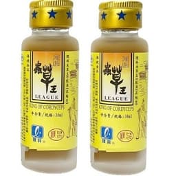 Đông trùng hạ thảo vàng trùng thảo vương lý khoa league king of cordyceps hộp 4 chai 30ml 7