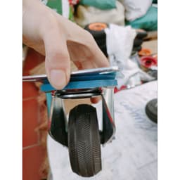 [KKTHN] Bánh Xe Đẩy Cao Su Đường Kính 100mm Cố Định, Xoay, Xoay Có Khoá Cho Xe Đẩy Hàng, Xe Nước Mía, Xe Bánh Mì, Xe Tự Chế 4
