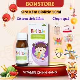 [Chọn quà] Kẽm ăn ngon hữu cơ Biolizin dành cho bé từ 3 tháng tuổi 2