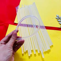 Combo 10/50/100 Que Keo Nến 30cm Silicon Trong Suốt – Kết Dính Mạnh, Dán Gỗ Nhựa Vải Thủ Công 5