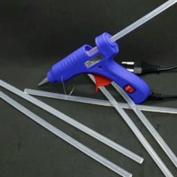 Combo 10/50/100 Que Keo Nến 30cm Silicon Trong Suốt – Kết Dính Mạnh, Dán Gỗ Nhựa Vải Thủ Công 8