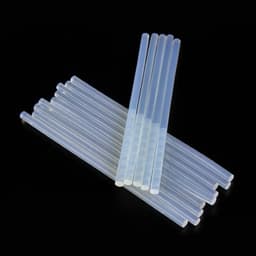Combo 10/50/100 Que Keo Nến 30cm Silicon Trong Suốt – Kết Dính Mạnh, Dán Gỗ Nhựa Vải Thủ Công 2