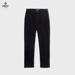 [ẨN] Quần Dài Nam GENVIET Chất Vải Jean Trơn Cao Cấp, Quần Jeans Nam Dáng Col Ống Đứng Co Giãn Thoải Má 8510 7