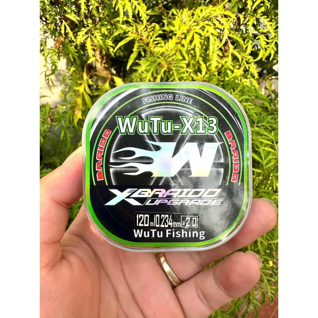 Dây Dù PE WuTu Fishing X13 - Braid Công Nghệ Cải Tiến, Mềm Mịn Cho Câu Cá Tối Ưu.