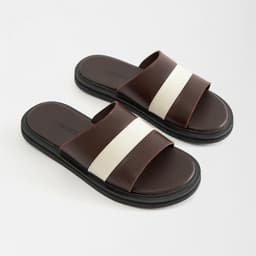 Dép Quai Ngang Dép Da Nam BUTUNI Lusso S Single Slippers, Dép Nam Da Bê Cao Cấp Bảo Hành 12 Tháng 3