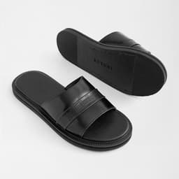 Dép Quai Ngang Dép Da Nam BUTUNI Lusso S Single Slippers, Dép Nam Da Bê Cao Cấp Bảo Hành 12 Tháng 4