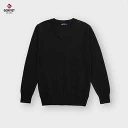 [ẨN] Áo Len Nam Dài Tay GENVIET JEANS Cổ Tim Dáng Ôm Vừa Thiết Kế Basic Màu Trơn Dễ Phối Đồ 8789 3