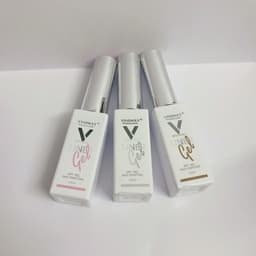 Cọ nét metan, gel vẽ nét vinimay chai 10ml vàng bạc hồng 1