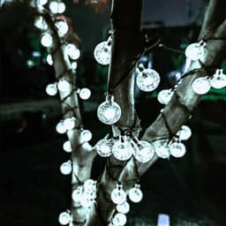 Dây Đèn Trang Trí Bóng Trứng Đèn Bi Bọt Dài 10m, Bóng Đèn Tròn Trang Trí Trong Nhà, Ngoài Trời Chống Nước, Chống Va Đập 9