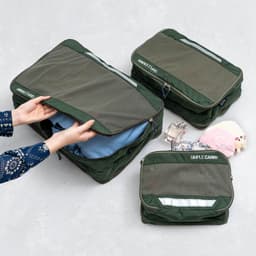 Set Túi Quần Áo Du Lịch Simple Carry Cloth Set  Thiết Kế Ngăn Đôi, Có Tay Cầm, Chống Thấm Tốt 4