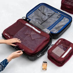 Set Túi Quần Áo Du Lịch Simple Carry Cloth Set  Thiết Kế Ngăn Đôi, Có Tay Cầm, Chống Thấm Tốt 6