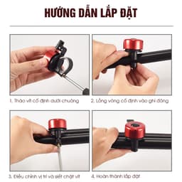 Chuông xe đạp SIÊU SALE thể thao, Còi xe đạp trẻ em âm thanh vang rõ CX01 6