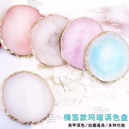 Đá pha sơn, tán sơn gel vẽ nail, chụp hình NailBaoAn 2