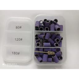 Vỏ nhám tím mài móng, nhám lụa tím, hộp 75 lõi 4