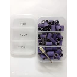 Vỏ nhám tím mài móng, nhám lụa tím, hộp 75 lõi 6