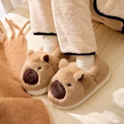 Giày sục lông Capybara dễ thương phong cách Hàn Quốc  nữ đẹp hottrend  Dionstore  4
