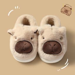 Giày sục lông Capybara dễ thương phong cách Hàn Quốc  nữ đẹp hottrend  Dionstore  6