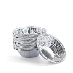 Set 10 Khay giấy bạc lót nồi chiên không dầu , size 22cm 6