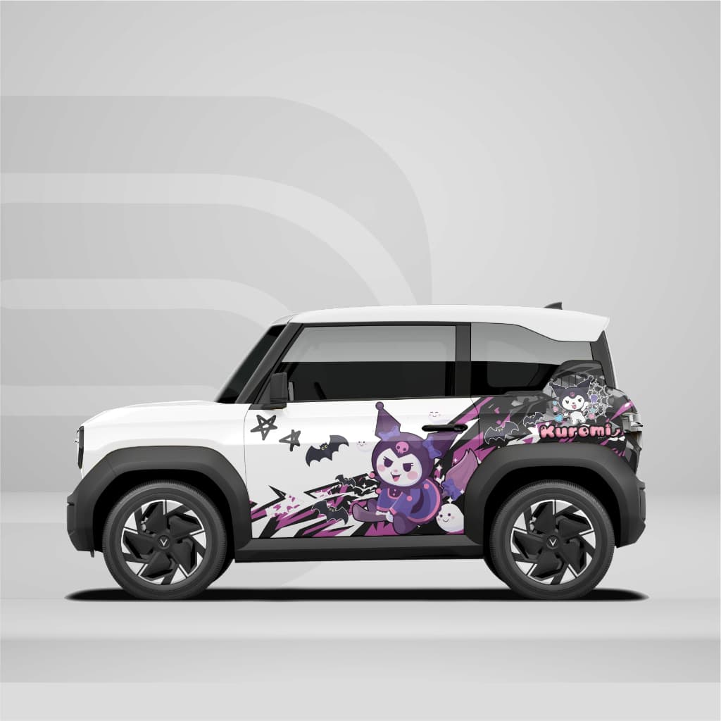 [HỎA TỐC] Sticker Tem Dán Decal Xe VF3 2 Bên Sườn In Hình Theo Yêu Cầu IB Shop Temxe.Net