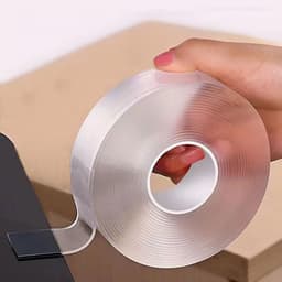 Băng Keo 2 Mặt Nano Siêu Dính Siêu Chắc Dán được tất cả loại tường bề mặt nhám Trong Suốt gd1511 1