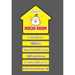 Biển treo cửa, decor theo yêu cầu, kích thước đa dạng 5