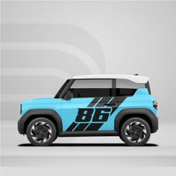 [HỎA TỐC] Sticker Tem Dán Decal Xe VF3  Thể Thao 86 In Hình Theo Yêu Cầu IB Shop Temxe.Net 4