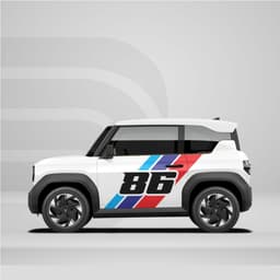 [HỎA TỐC] Sticker Tem Dán Decal Xe VF3  Thể Thao 86 In Hình Theo Yêu Cầu IB Shop Temxe.Net 2