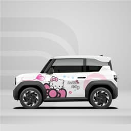 [HỎA TỐC] Sticker Tem Dán Decal Xe VF3 Hình Helo Kitty In Hình Theo Yêu Cầu IB Shop Temxe.Net 2