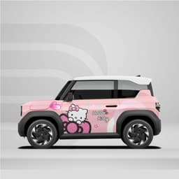 [HỎA TỐC] Sticker Tem Dán Decal Xe VF3 Hình Helo Kitty In Hình Theo Yêu Cầu IB Shop Temxe.Net 4