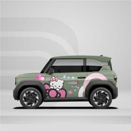 [HỎA TỐC] Sticker Tem Dán Decal Xe VF3 Hình Helo Kitty In Hình Theo Yêu Cầu IB Shop Temxe.Net 6