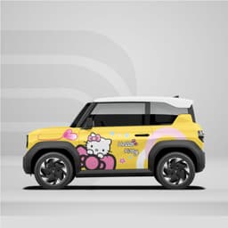 [HỎA TỐC] Sticker Tem Dán Decal Xe VF3 Hình Helo Kitty In Hình Theo Yêu Cầu IB Shop Temxe.Net 3