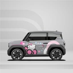 [HỎA TỐC] Sticker Tem Dán Decal Xe VF3 Hình Helo Kitty In Hình Theo Yêu Cầu IB Shop Temxe.Net 7