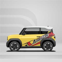 [HỎA TỐC] Tem dán xe VF3 - Decal Sticker cho xe - Stiker baby three - Decal chất lượng cao Temxe.Net 1