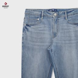 Quần Dài Nam GENVIET JEANS Vải Jeans Col Đứng, Quần Bò Nam Form Ống Đứng, Ôm Vừa, Co Giãn Tốt 8759 7